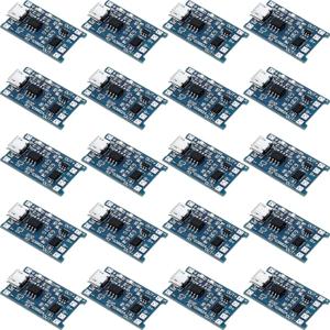 10pcs 5V 1A 18650 리튬 배터리 충전 보드 TP4056 리튬 충전 미니/마이크로 USB 유형 C 충전 모듈 보호 기능 포함