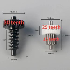 30T 15/25T 쉐보레 말리부 크루즈 캡티바 스파크 자동차 사이드 리버싱 뷰 폴딩 미러 액추에이터 기어 AZGIANT 수리용 외부 부품