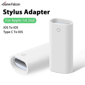 Apple 터치 펜용 커넥터 충전기 어댑터 Apple iPad 스타일러스 연필용 충전 케이블 코드 간편한 충전 충전기 액세서리