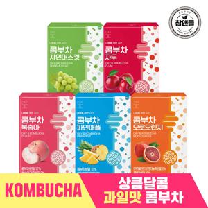 콤부차 5가지맛 10포 발효차  / 복숭아 / 자두 / 파인애플 / 모로오렌지 / 샤인머스켓 / 다이어트 / 다이어트보조