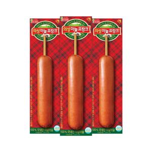 로트데햄 후랑크 소시지 70g 냉동 과자 및 간식 20개입 X 20개입 식품 냉동 도우