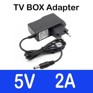 1PCS 5V2A 새로운 AC 100V-240V 변환기 어댑터 DC 5V 2A 2000mA 전원 공급 장치 T95 H96 Max X96 Tanix 안드로이드 TV 박스 용 EU 플러그 DC