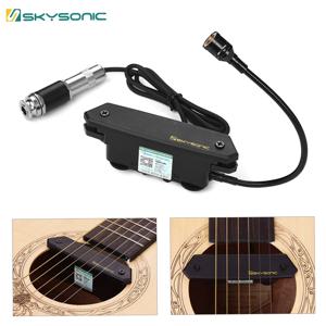 SKYSONIC T-902 어쿠스틱 기타, 액티브 사운드홀 픽업, 마그네틱 및 마이크, 듀얼 픽업 시스템, 볼륨 컨트롤 포함