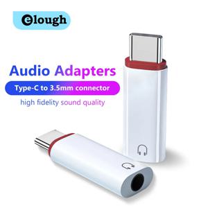 Huawei Xiaomi Samsung 3.5MM 헤드폰 커넥터 DAC 변환기 용 유형 C ~ 3.5 MM 잭 AUX 오디오 어댑터