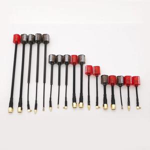 새로운 마이크로 롤리팝 5 RHCP 5.8G FPV 안테나 RC 드론 송신기 수신기 부품 용 고 이득 2.8Dbi SMA/RP-SMA/MMCX/UFL 안테나