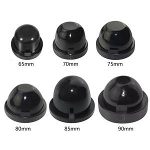 1 쌍 범용 고품질 자동차 LED/HID 헤드 라이트 램프 먼지 커버 65mm 70mm 75mm 80mm 85mm 90mm 실리콘 씰 캡