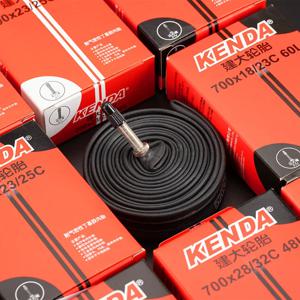 KENDA 자전거 내부 튜브 1PC 700C 23-25C 28-32C 35-43C Schrader Presta 부틸 고무 MTB 도로 자전거 튜브 내부 타이어 자전거 부품