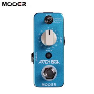MOOER 피치 박스 컴팩트 이펙트 페달 하모니 피치 시프트 Detune 3 이펙트 모드 True Bypass 기타 페달 기타 액세서리