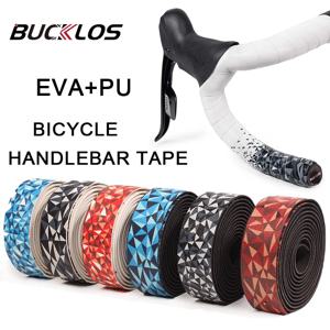 BUCKLOS 도로 자전거 바 테이프, 초경량 핸들 바 테이프, EVA + PU 소프트 방진 랩 테이프, 내구성 바 테이프, 사이클링 액세서리