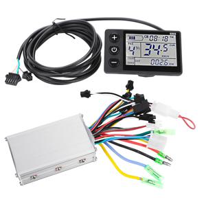 LCD 모터 컨트롤러, 방수 LCD 디스플레이 패널, 전기 스쿠터 브러시리스 컨트롤러 키트, 24V-48V