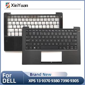 새로운 XPS 13 9370 9380 7390 9305 노트북 대문자 손목 받침대 커버 C 쉘 백라이트 키보드 0KPRW0