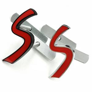 3D 금속 쿠퍼 S 그릴 로고 자동차 스티커