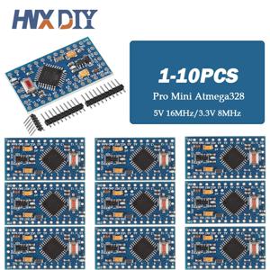아두이노용 프로 미니 328, 나노 모듈 호환, Atmega328P, 3.3V, 5V, 16MHZ, ATMEGA328, 328P, 미니 ATMEGA328, 5V, 16MHz, 1-10 개