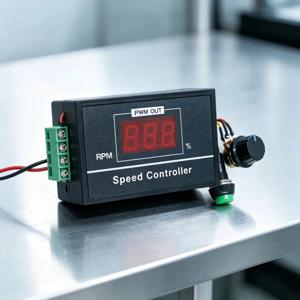 6‑60V 30A PWM DC 모터 속도 컨트롤러 온-오프 스위치가 있는 조정 가능한 거버너
