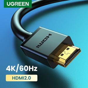 Ugreen-고속 HD MI 케이블 샤오미 mi Box PS4 HD Mi 분배기 HD MI 스위치 케이블, 1m 2m 금도금 포트 4K 1080P 3D 케이블
