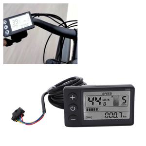 전기 디스플레이 LCD 계량기, 전기 스쿠터 컨트롤패널, 전기 자전거 LCD 디스플레이 계량기, 24V, 36V, 48V, S866
