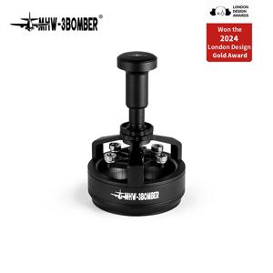 MHW-3BOMBER WDT 에스프레소 교반기 (51/53/58mm 포타필터용) 분배 도구, 6개의 바늘로 깊이 조절 가능, 커피 액세서리