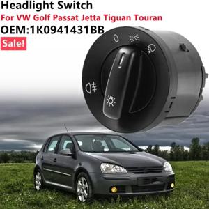폭스바겐 VW 골프 MK5 MK6 파사트 B6 제타 5 6 티구안 투란 캐디 이오스 1K0941431BB용 헤드라이트 컨트롤 스위치 안개등 노브