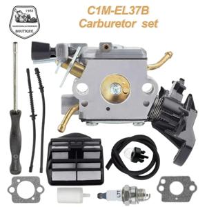 Husqvarna 445 450 445E 450E JONSERED CS2245S용 기화기 공기 연료 필터 세트 506450401   전기톱 ZAMA C1M-EL37B 506450401