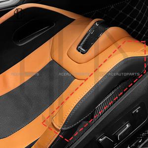 BMW G8X M 카본 버킷 시트 볼스터 정품 가죽 보호대, G87 M2 G80 G81 M3 G82 G83 M4 F90 M5 F92 M8 인테리어