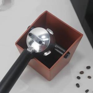 탈착식 노크바가 있는 커피 찌꺼기통, ABS 커피 노크박스, 에스프레소 덤프 빈, 바리스타 머신 액세서리
