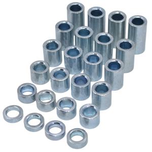 오토바이 액슬 와셔 M12 스페이서 12MM 알루미늄 전면 또는 후면 휠 허브 5mm-40mm 먼지 핏 자전거 모토 크로스