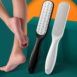 더블 사이드 발 파일 전문 Rasp Heel Grater 하드 데드 스킨 캘러스 리무버 페디큐어 파일 Foot Grater
