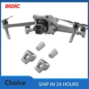 DJI AIR 3/Air 3S 드론 바디 지지대 용 BRDRC 랜딩 기어 매트 마모 방지 보호용 발 커버 가드 브래킷 액세서리