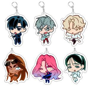 애니메이션 외계인 무대 Chibis 키 체인 Luka Ivan Till Mizi Hyuna Sua 열쇠 고리 게임 액세서리 배낭 펜던트 소품 보석 선물