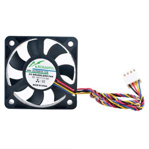 ANCHAOPU ACP5010-12S ACP5010-12PWM 5cm 50x50x10mm 50mm 팬 DC12V 0.10A 4핀 섀시 CPU용 저소음 냉각 팬