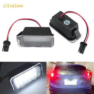 포드 피에스타 포커스 Kuga Mondeo Galaxy Ecosport 레인저 익스플로러 LED 라이센스 램프 용 2pcs 번호판 라이트