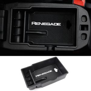 Jeep Renegade 2015-2018 2019 2020 2021 2022 2023 2024 2025 자동차 중앙 팔걸이 상자 보관함 정리 컨테이너 트레이