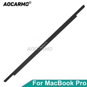 Aocarmo 맥북 프로 13'' A1706 A1708 A1989 A2159 A2251 A2289 A2338 에어 A1932 A2337 LCD 스크린 베젤 전면 로고 플라스틱 커버