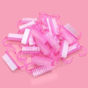 10/30Pcs 아크릴 네일 아트 브러쉬 4 색 매니큐어 도구 세트 부드러운 먼지 제거 플라스틱 청소 브러쉬 파우더 먼지 청소용