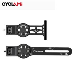 CYCLAMI 360 Go Pro 8-13 용 회전 마운트 홀더 Insta360 One X2 X3 X4 DJI 카메라 액세서리 IGS Garmin XOSS 용 자전거 마운트