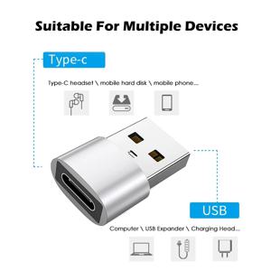 USB 3.0 Type-C OTG 날짜 어댑터 Usb C 남성-유형 C Otg 충전기 변환기 TYPEC 여성-USB 남성 2.0 휴대 전화 충전