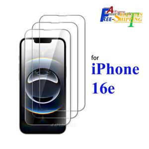 iPhone 16e 화면 보호기 강화 유리 크리스탈 운모 9H HD 투명 투명 높은 알루미늄 안티 스크래치