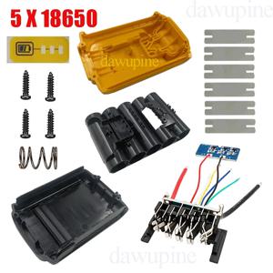Dewalt For XR 리튬 이온 배터리 18V DCB182 20V DCB203 플라스틱 케이스 BSM PCB 충전 보호 회로 기판 박스 쉘 하우징