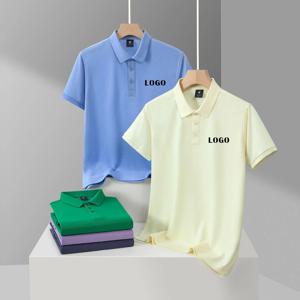 사이즈 S-10XL 여름 짧은 소매 솔리드 클래식 폴로 셔츠 맞춤 인쇄 디자인 사진 로고 비즈니스 직원 회사 유니폼 LS-920