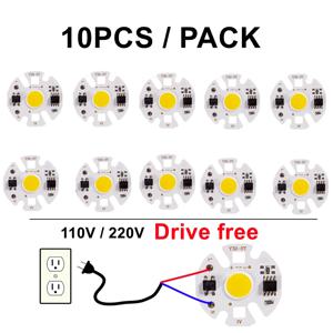 10PCS Y32 12W 드라이버 무료 사용 LED COB 램프 칩 전구 야외 LED 전구 투광 조명에 대 한 실제 전원 입력 차가운 따뜻한 흰색 220V/110V
