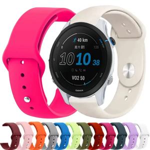 Garmin Venu 3 2/SQ 2 Plus 밴드 포어러너 265 255 165 168 245 음악 Vivoactive 4 5 3 팔찌 용 실리콘 20mm 22mm 시계 스트랩