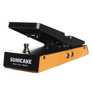 SONICAKE FlipWah Wahwah 효과 및 액티브 볼륨 조절 콤보 페달 풀 사이즈 금속 케이스 QEP-10