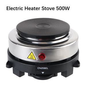 우유 물 커피 가열용 다기능 미니 전기 히터 스토브 핫 쿠커 플레이트 500W 220V 주방용품 EU 플러그