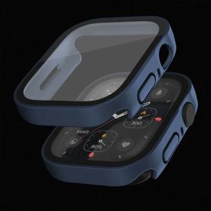 Apple Watch 10 케이스 용 화면 보호기 46mm 42mm 45mm 44mm 41mm 40mm 44 강화 유리 PC 범퍼 커버 시리즈 7 8 9 SE 6 5 4