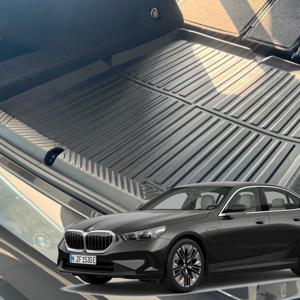 리얼핏 BMW G60 5시리즈 카본디자인 논슬립 3D 트렁크매트[호환]