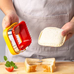 1PC 샌드위치 커터 및 실러; 어린이용 야채 커터; 샌드위치 메이커; 도시락; 도시락통; 디브런치; 도시락; 디브런치