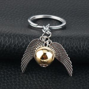 Snitch 키 체인 펜던트 날개 열쇠 고리 크리 에이 티브 작은 선물 자동차 액세서리 남성과 여성 키 체인 액세서리