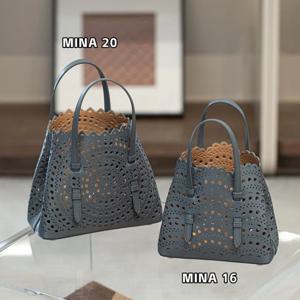 새로운 토트 백 프랑스 소 가죽 수제 가방 틈새 레이저 새겨진 중공 가죽 야채 바구니 가방 캐주얼 다목적 기질