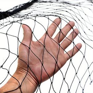 정원망, 고강도 조류방지망, 사슴 및 식물보호망, 폴리에스터 소재, 재사용가능, 동물울타리, 과수, 검정색
