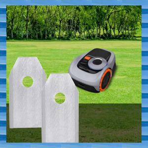 AT53 36PCS 잔디 깎는 기계 교체 블레이드 Segway Navimow I105N/I108N/I110N/H500N/H800N/H1500N/H3000N 나사 포함 실버